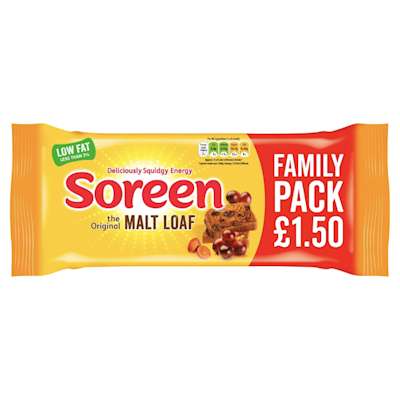 Soreen Malt Loaf Family Pack 390g Soreen Malt Loaf Family Pack 390g