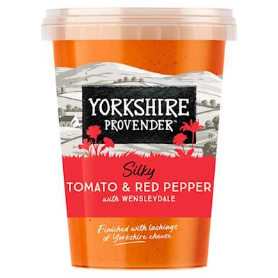 Yorkshire Provender Tomato Red Pepper & Wensleydale 560g Yorkshire Provender Tomato Red Pepper & Wensleydale 560g