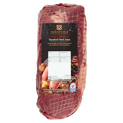 Co-op Irresistible Hereford Beef Joint Co-op Irresistible Hereford Beef Joint