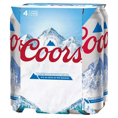 Coors Can 4 x 440ml Coors Can 4 x 440ml