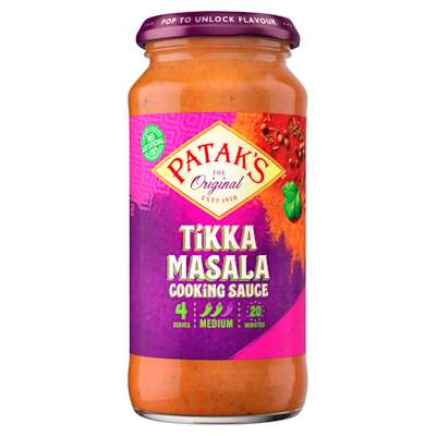 Patak's Tikka Masala Sauce 450g Patak's Tikka Masala Sauce 450g