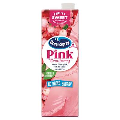 Ocean Spray Cranberry Classic and Pink 1 Litre Ocean Spray Cranberry Classic and Pink 1 Litre