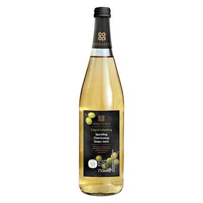 Co-op Irresistible Sparkling Chardonnay Grape Juice 750ml Co-op Irresistible Sparkling Chardonnay Grape Juice 750ml