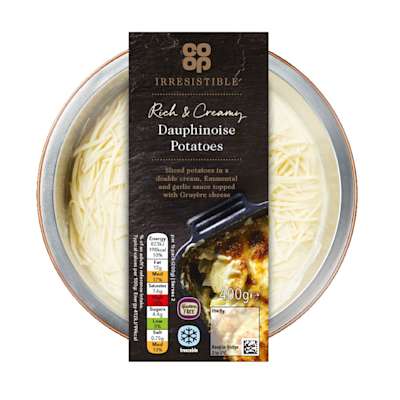 Co-op Irresistible Dauphinoise Potatoes 400g Co-op Irresistible Dauphinoise Potatoes 400g
