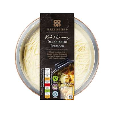 Co-op Irresistible Dauphinoise Potatoes 400g Co-op Irresistible Dauphinoise Potatoes 400g