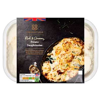 Co-op Irresistible Potato Dauphinoise 400g Co-op Irresistible Potato Dauphinoise 400g