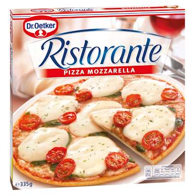 Dr Oetker Pizza Ristorante Mozzarella 335g Dr Oetker Pizza Ristorante Mozzarella 335g