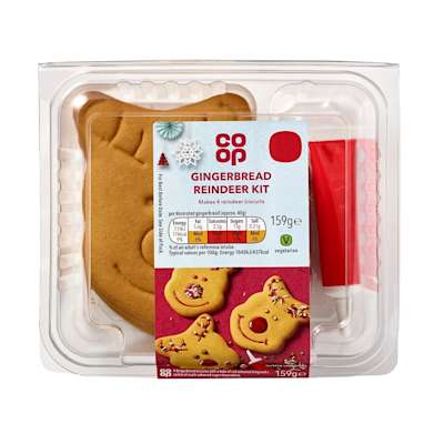 Co-op Decorate Your Own Gingerbread Reindeer kit Co-op Decorate Your Own Gingerbread Reindeer kit