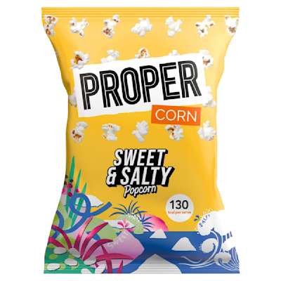 Propercorn Sweet & Salty Popcorn 90g Propercorn Sweet & Salty Popcorn 90g