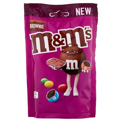 M&M’s Fudge Brownie Pouch 102g  M&M’s Fudge Brownie Pouch 102g