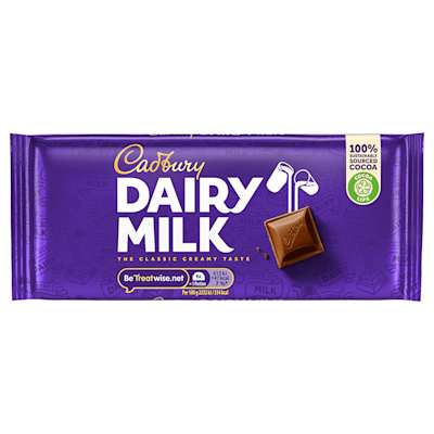 Cadbury Dairy Milk Bar 110g Cadbury Dairy Milk Bar 110g