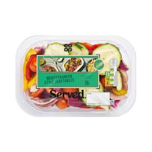 Co-op Mediterranean Style Vegetables 400g Co-op Mediterranean Style Vegetables 400g