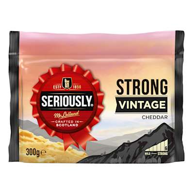 Seriously Strong Vintage Cheddar 300g Seriously Strong Vintage Cheddar 300g