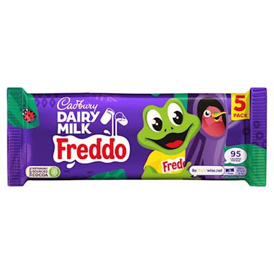 Cadbury Freddo 5pk 90g Cadbury Freddo 5pk 90g