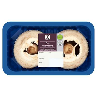 Co-op flat mushroom 150g Co-op flat mushroom 150g