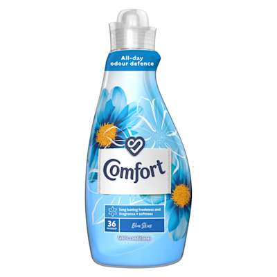 Comfort Concentrated Fabric Conditioner Blue 36 Washes 1.26 Ltr Comfort Concentrated Fabric Conditioner Blue 36 Washes 1.26 Ltr