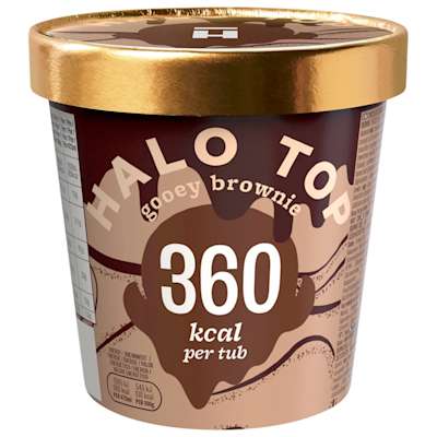 Halo Top Gooey Brownie Ice Cream 473ml Halo Top Gooey Brownie Ice Cream 473ml