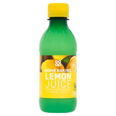 Co-op Lemon Juice 250ml Co-op Lemon Juice 250ml