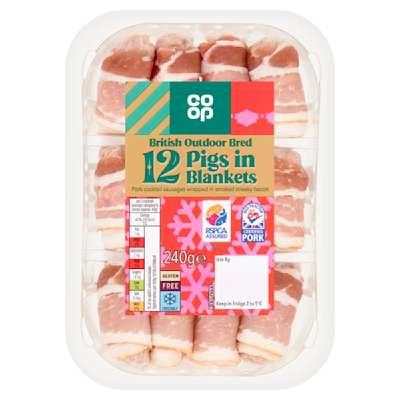 Co-op 12 Pigs in Blankets 240g Co-op 12 Pigs in Blankets 240g