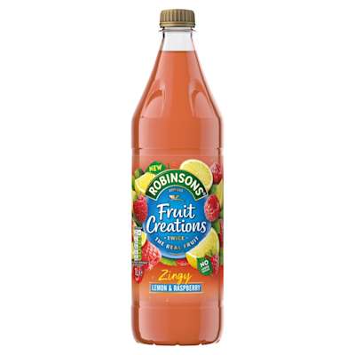 Robinsons Creations Lemon and Raspberry 1ltr Robinsons Creations Lemon and Raspberry 1ltr
