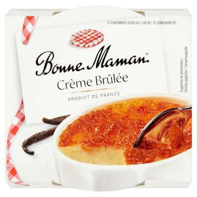 Bonne Maman Creme Brulee 2 x 100g Bonne Maman Creme Brulee 2 x 100g