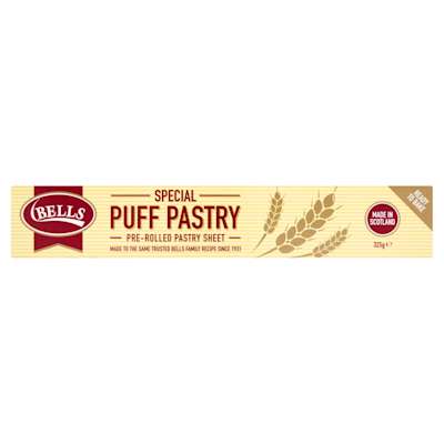 Bells Special Puff Pastry Pre Rolled Sheet 325g Bells Special Puff Pastry Pre Rolled Sheet 325g