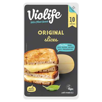 Violife Vegan Original Flavour Slices 10 Pack 175g Violife Vegan Original Flavour Slices 10 Pack 175g