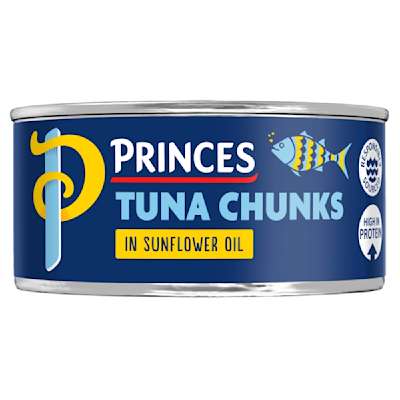 Princes Tuna Chunks In Sunflower Oil 145g Princes Tuna Chunks In Sunflower Oil 145g