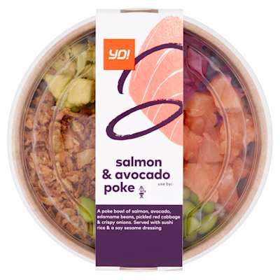 Yo! Salmon & Avocado Poke 319g Yo! Salmon & Avocado Poke 319g
