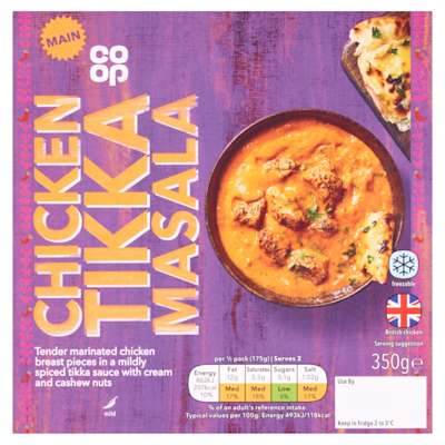 Co-op Chicken Tikka 350g Co-op Chicken Tikka 350g