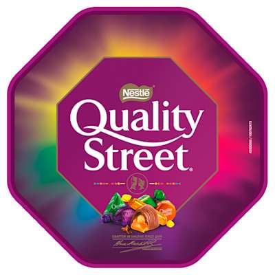 Quality Street Assorted Chocolate Toffee & Cremes Tub 650g Quality Street Assorted Chocolate Toffee & Cremes Tub 650g