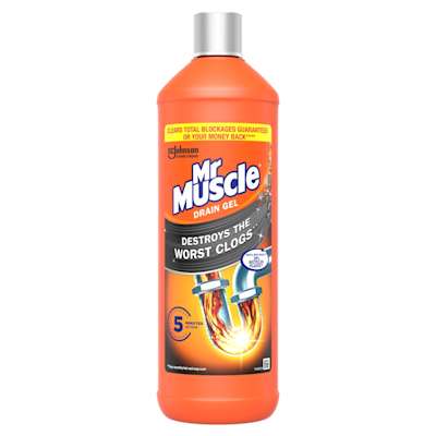 Mr Muscle Drain Gel 1ltr Mr Muscle Drain Gel 1ltr