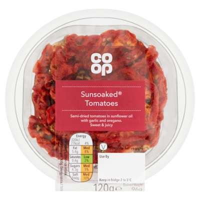 Co-op Sunsoaked Tomatoes 120g Co-op Sunsoaked Tomatoes 120g
