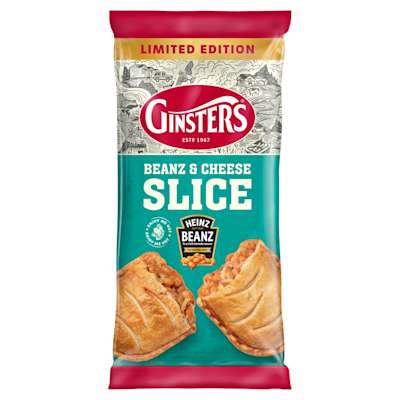 Ginsters Heinz Beanz & Cheese Slice 170G Ginsters Heinz Beanz & Cheese Slice 170G
