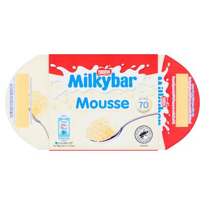 Nestle Milkybar Mousse 4x55g Nestle Milkybar Mousse 4x55g