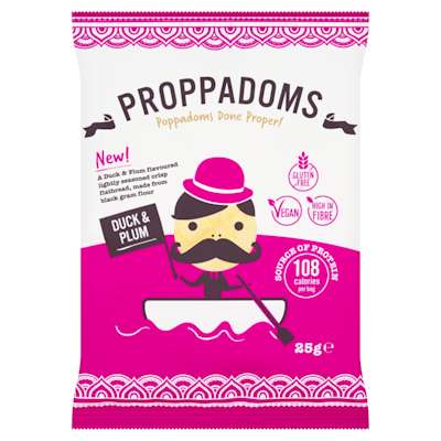 Proppadoms Duck & Plum 25g Proppadoms Duck & Plum 25g