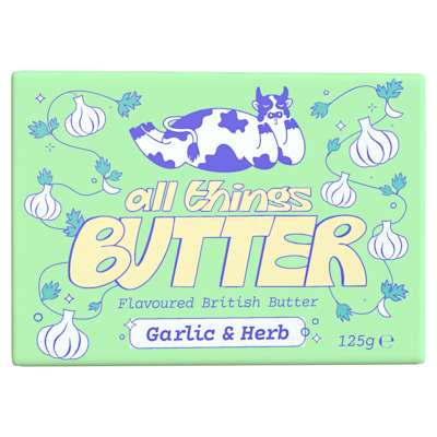All Things Butter Garlic & Herb Butter 125g All Things Butter Garlic & Herb Butter 125g