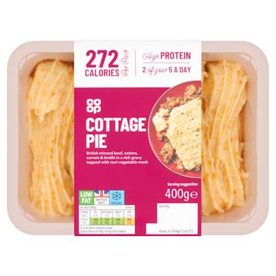 Co-op Diet Cottage Pie 400g Co-op Diet Cottage Pie 400g