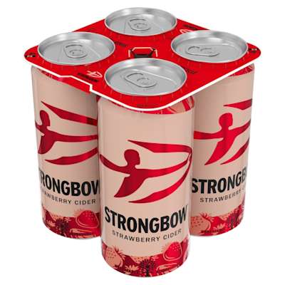 Strongbow Strawberry 4x440ml Strongbow Strawberry 4x440ml
