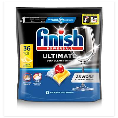 Finish Ultimte Dishwash Tablets Lemon 36s Finish Ultimte Dishwash Tablets Lemon 36s