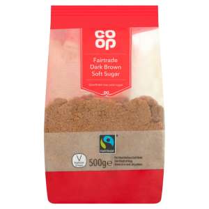 Co-op Fairtrade Dark Brown Sugar 500g