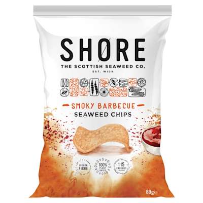 Shore Smoky BBQ Chips 80g Shore Smoky BBQ Chips 80g