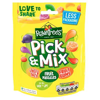 Rowntree’s Mixed Pouch Bag 150g Rowntree’s Mixed Pouch Bag 150g
