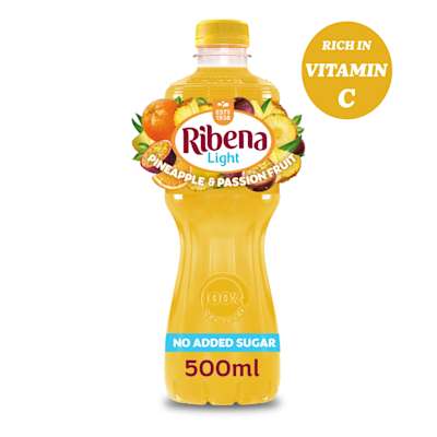Ribena Light Pineapple & Passion Fruit 500ml Ribena Light Pineapple & Passion Fruit 500ml