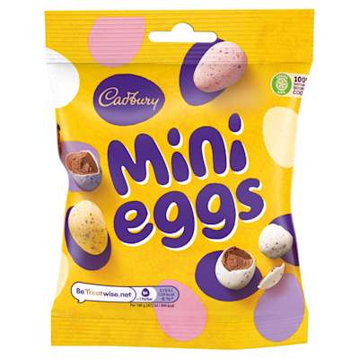 Cadbury Mini Eggs Bag 80g Cadbury Mini Eggs Bag 80g