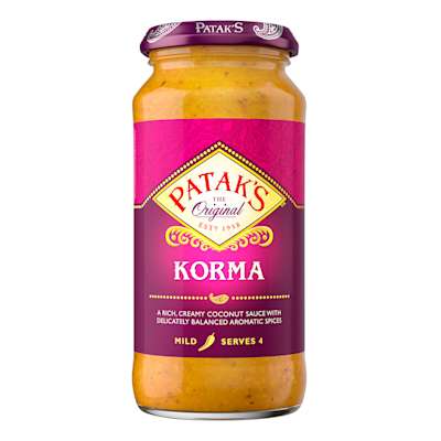 Patak's Korma Sauce 450g Patak's Korma Sauce 450g
