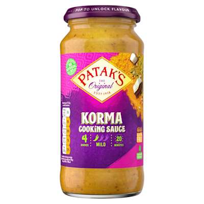 Patak's Korma Cooking Sauce 450g Patak's Korma Cooking Sauce 450g