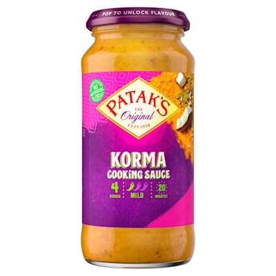 Patak's Korma Sauce 450g Patak's Korma Sauce 450g