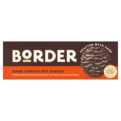 Border Dark Chocolate Ginger Crunch 150g Border Dark Chocolate Ginger Crunch 150g