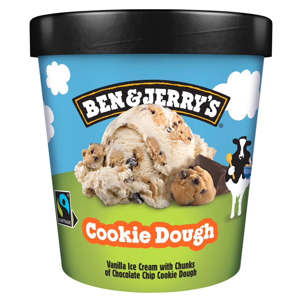 Ben Jerry S Cookie Dough Vanilla Ice Cream Tub Ml Co Op